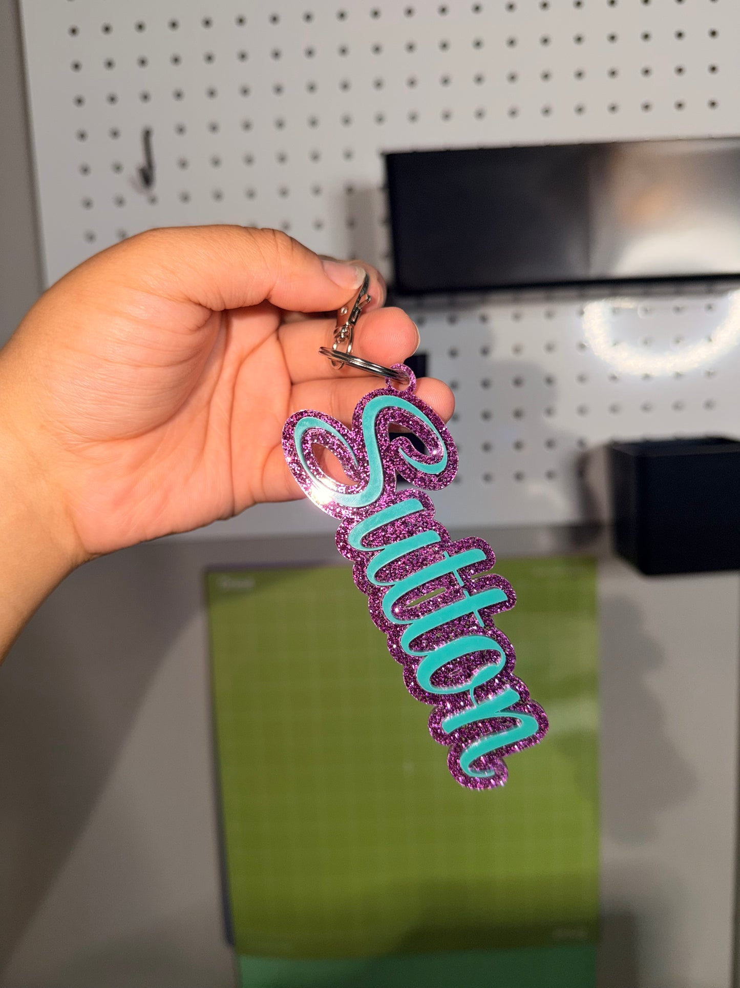 ACRYLIC NAME KEYCHAIN