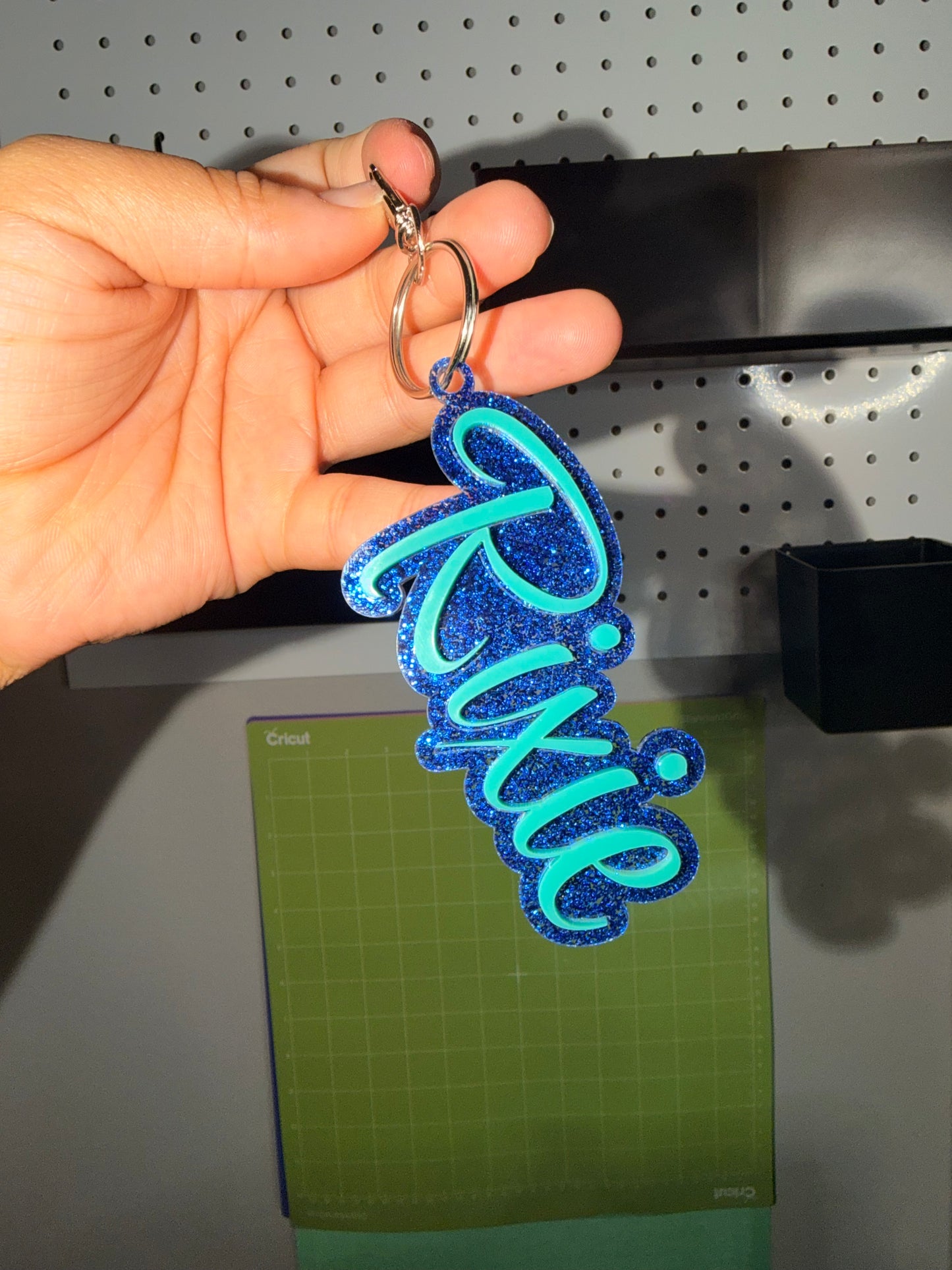 ACRYLIC NAME KEYCHAIN