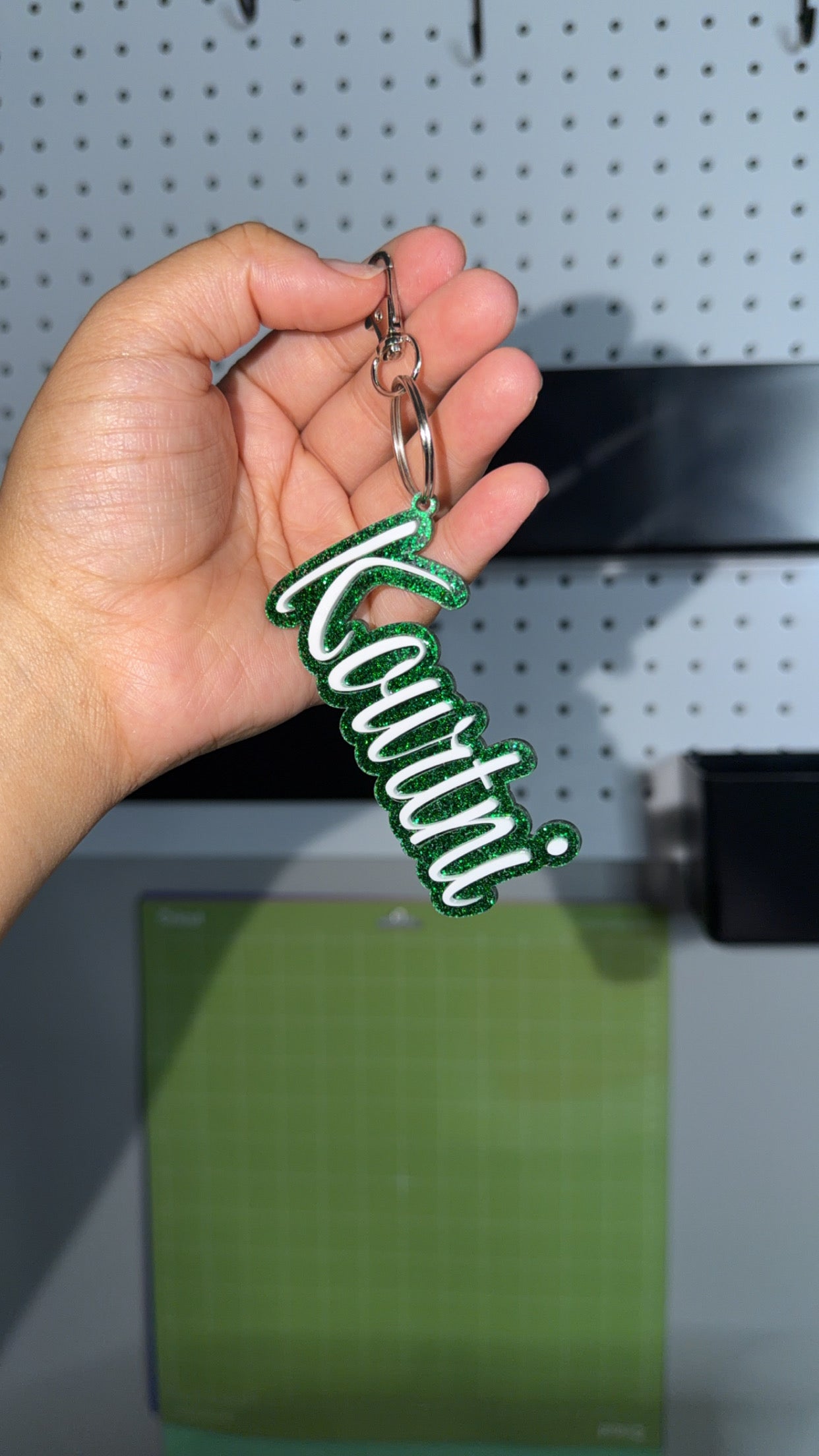 ACRYLIC NAME KEYCHAIN