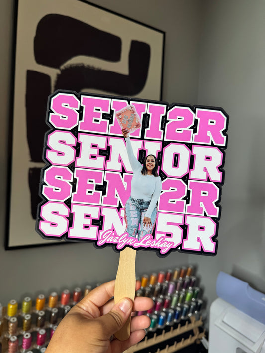 SENIOR GRAD SMALL FANS (MIN. 6)